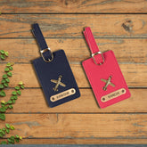 Customized Vegan Leather Luggage Tags