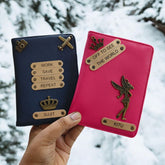 Personalized Passport Cover Combo for male and female