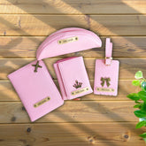 Personalized 4 Piece Gift Combo with Leather