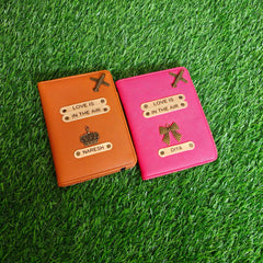 Personalized Passport Cover Combo for men and women