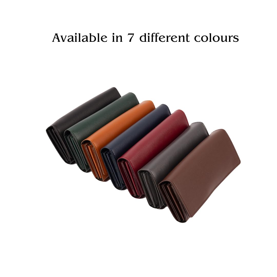Personalized Leather Wallet for Women