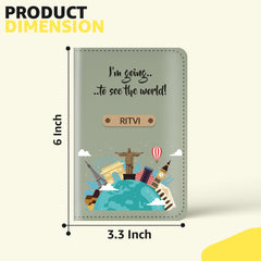 Personalized Couple Passport Cover