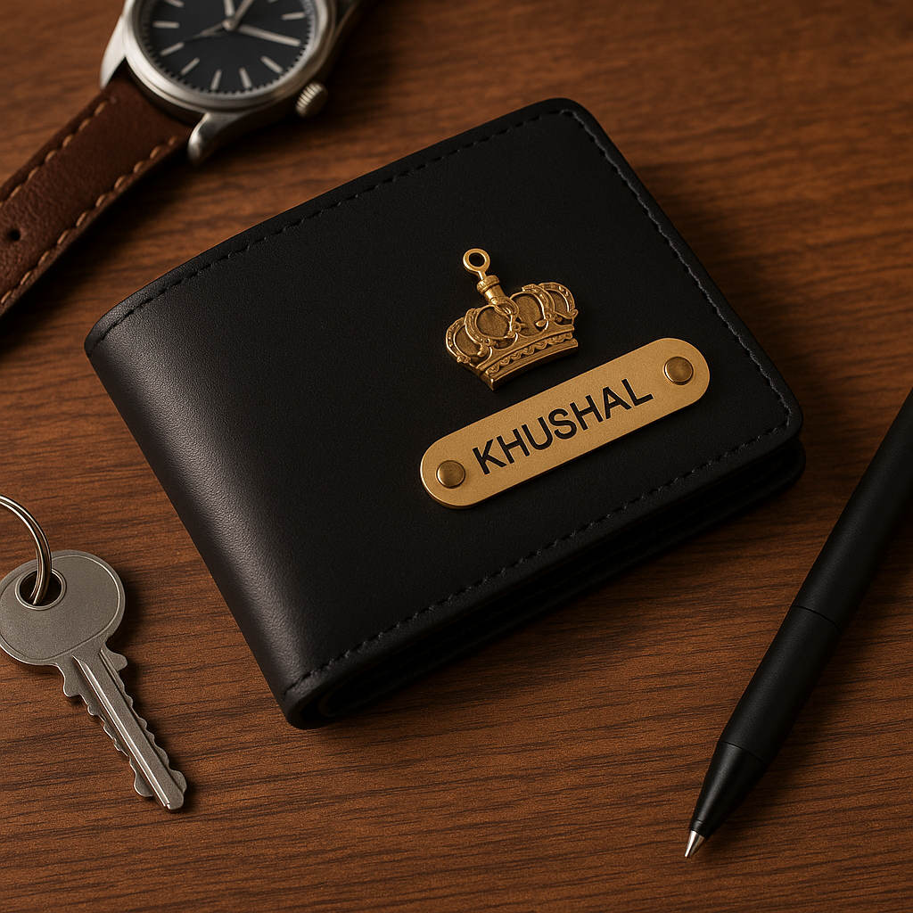 Personalised Leather Wallet for Men