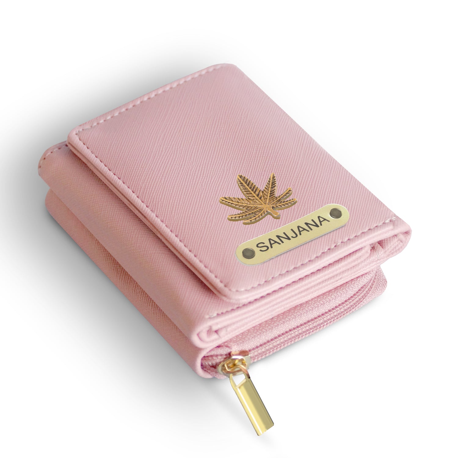 Personalised Vegan Leather Mini Wallet