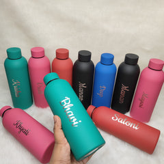 Personalized Name Stainless Steel Water Bottle - 500ml