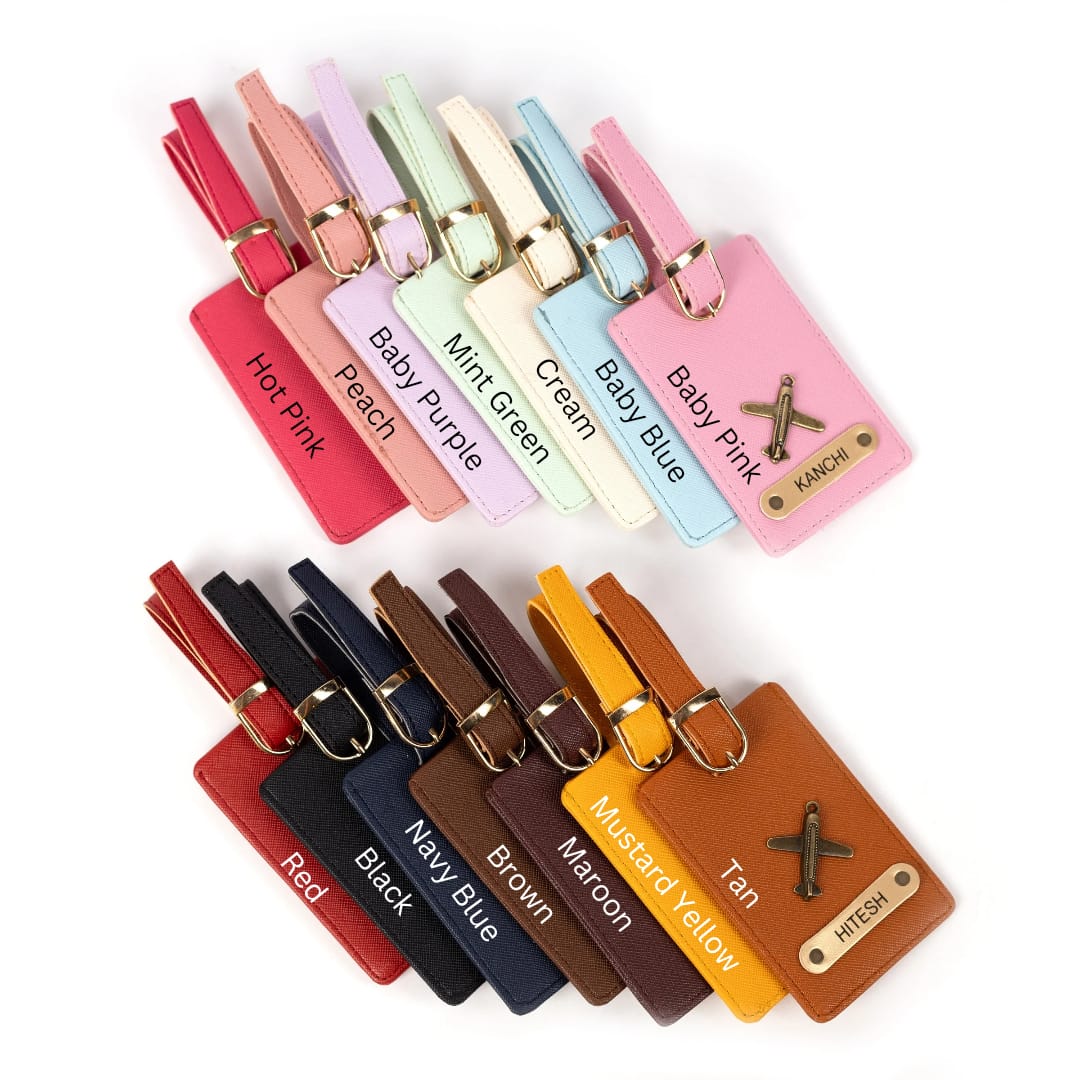 Personalized 4 Piece Gift Combo with Leather