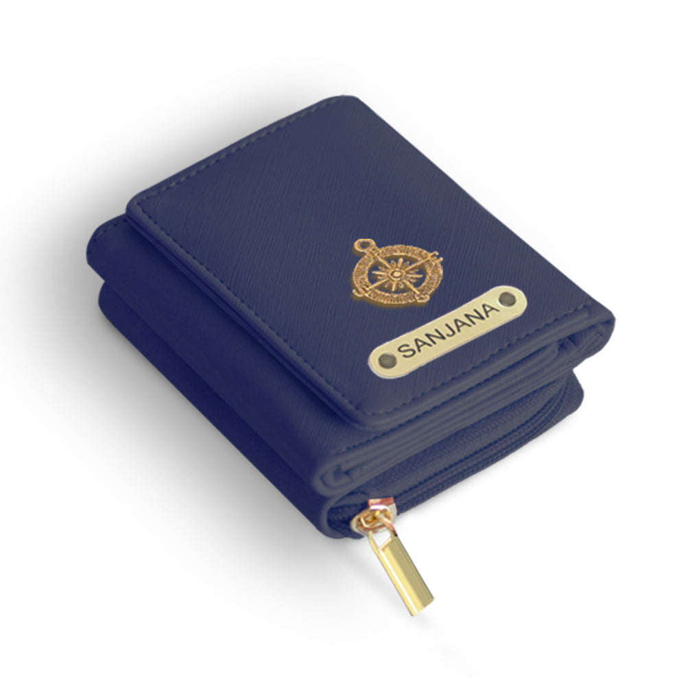 Personalised Vegan Leather Mini Wallet