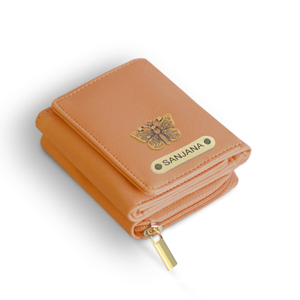 Personalised Vegan Leather Mini Wallet
