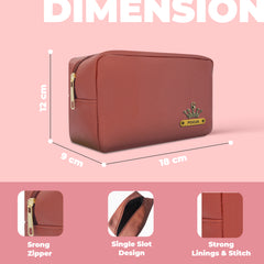 Personalized Leather Bag/Pouch for Men & Women