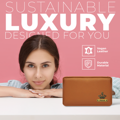 Personalized Leather Bag/Pouch for Men & Women
