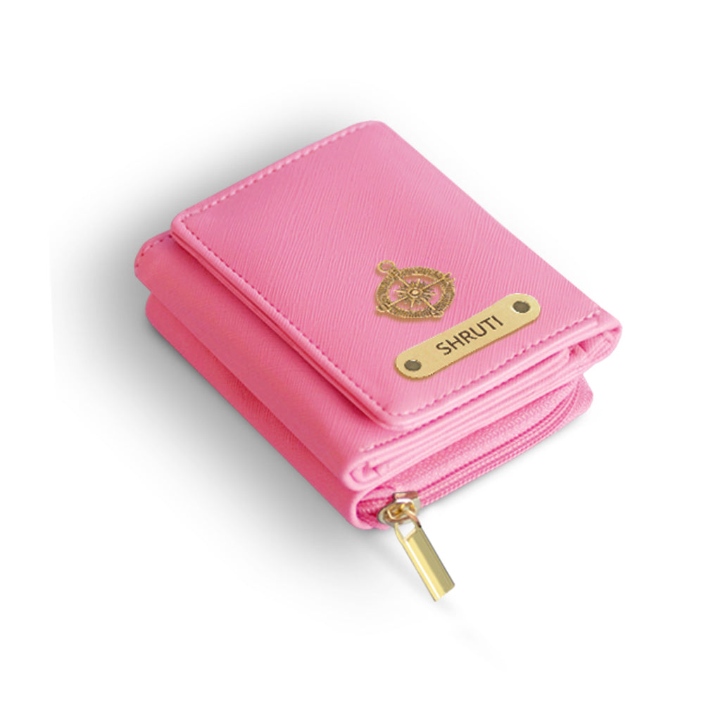Personalised Vegan Leather Mini Wallet