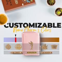 Personalised Vegan Leather Mini Wallet